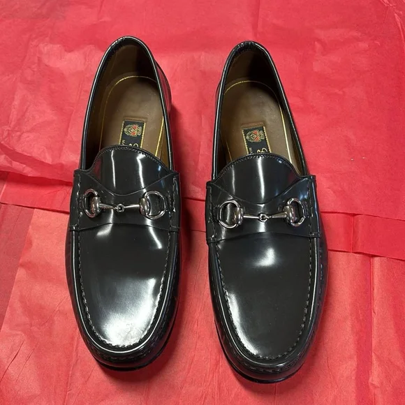 Gucci Gray Loafers Slip-Ons Gucci Grey Suede Fringe Slip On Loafers Size 43.1 | eBay main image 3